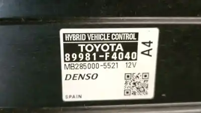 Автозапчастина б/у електронний модуль для toyota c-hr (_x1_) 1.8 hybrid (zyx10_, zyx11_) посилання на oem iam 89981f4040 mb2850005520 denso 89981f4040