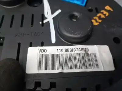 Peça sobressalente para automóvel em segunda mão quadrante por seat leon (1m1) 1.9 tdi referências oem iam 1m0919860nx 110080074015 vdo 1m0919860nx