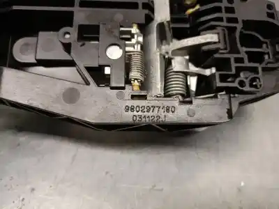 Автозапчастина б/у завнішня ручка задня права для opel corsa f corsa-e (68) посилання на oem iam 9802977180  