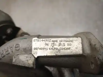 Peça sobressalente para automóvel em segunda mão turbocompresor por citroen c8 (ea_, eb_) 2.0 hdi 135 referências oem iam 9675101580 8074891 garrett 0375s4