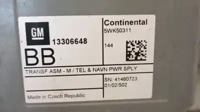 Автозапчастина б/у електронний модуль для opel meriva b monospace (s10) 1.6 cdti (75) посилання на oem iam 13306648  