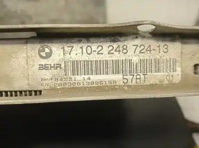 Second-hand car spare part water radiator for bmw x5 (e53) 3.0 d oem iam references 17102248724 8499114 behr 