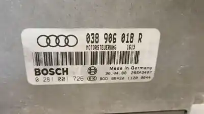 Автозапчастина б/у ебу контролер двигуна для audi a4 b5 (8d2) 1.9 tdi посилання на oem iam 038906018r 0281001726 bosch 