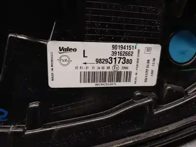Автозапчасти б/у левый задний фонарь за opel corsa f corsa-e (68) ссылки oem iam 9829317380 90194151 valeo 