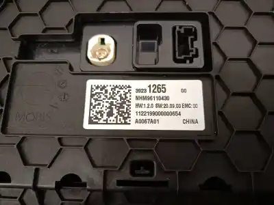 Second-hand car spare part multifunction display for opel corsa f corsa-e (68) oem iam references 3923126500  