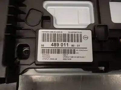 Автозапчастина б/у панель інструментів для opel corsa f corsa-e (68) посилання на oem iam 9848901180  