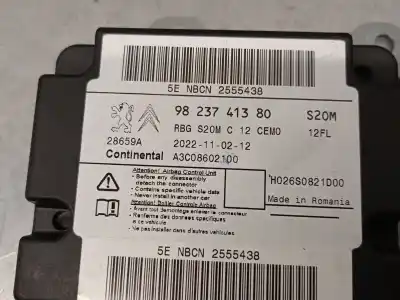Автозапчасти б/у блок управления подушками безопасности за opel corsa f corsa-e (68) ссылки oem iam 9823741380  