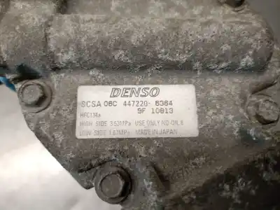 Автозапчасти б/у компрессор кондиционера воздуха за toyota corolla (_e12_) 2.0 d-4d (cde120r_, cde120l_) ссылки oem iam 883201a481 scsa06c denso 883201a481