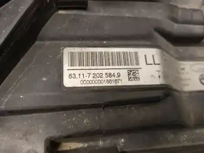 Second-hand car spare part right headlight for bmw 3 (e90) 320 d oem iam references 631172025849  63117202574
