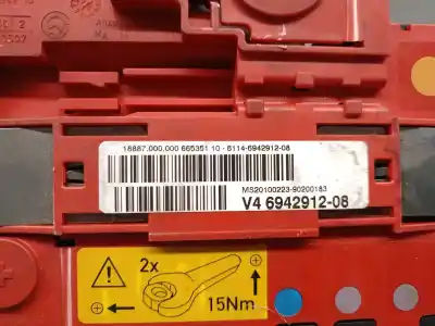 Second-hand car spare part fuse box unit for bmw 3 (e90) 320 d oem iam references 694291208  