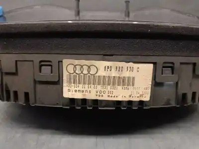 Peça sobressalente para automóvel em segunda mão quadrante por audi a3 (8p1) 2.0 tdi 16v referências oem iam 8p0920930c 0241104037531 