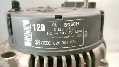 Автозапчастина б/у генератор для audi a4 b5 (8d2) 1.9 tdi посилання на oem iam 028903028 0123515003 bosch 028903018ex