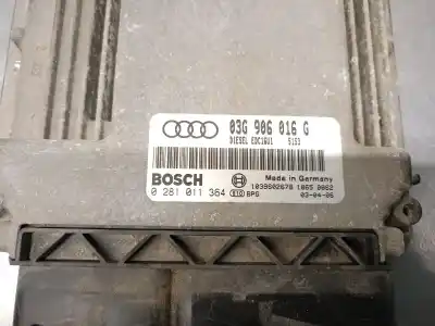 Автозапчасти б/у блок управления двигателем за audi a3 (8p1) 2.0 tdi 16v ссылки oem iam 03g906016g 0281011364 bosch 