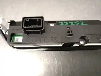Second-hand car spare part multifunction display for mazda 3 fastback (bp) 2.0 skyactiv-g m hybrid oem iam references bdgf55260  