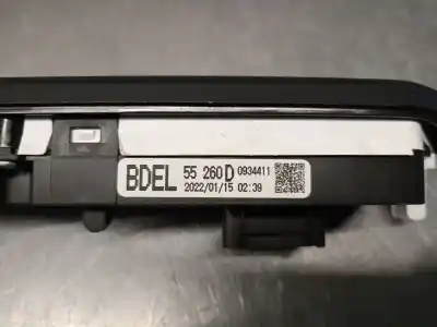 Second-hand car spare part multifunction display for mazda 3 fastback (bp) 2.0 skyactiv-g m hybrid oem iam references bdgf55260  