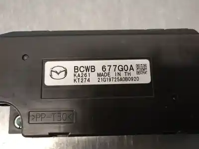 Second-hand car spare part power management control unit for mazda 3 fastback (bp) 2.0 skyactiv-g m hybrid oem iam references bcwb677g0a  