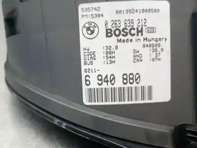 Second-hand car spare part dashboard for bmw 3 (e46) 316 i oem iam references 62116940880 0263639212 bosch 62116985643