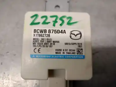 Second-hand car spare part electronic module for mazda 3 fastback (bp) 2.0 skyactiv-g m hybrid oem iam references bcwb675d4a  