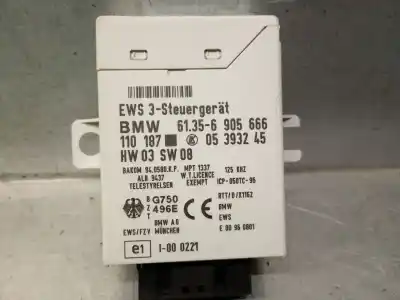 Peça sobressalente para automóvel em segunda mão centralina de ignição imobilizador por bmw 3 (e46) 316 i referências oem iam 61356905666  61356905666