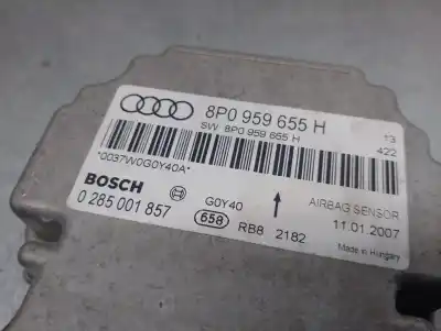 Peça sobressalente para automóvel em segunda mão centralina de airbag por audi a3 (8p1) s3 quattro referências oem iam 8p0959655h 0285001857 bosch 