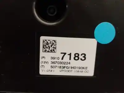 Автозапчастина б/у панель інструментів для opel zafira tourer c (p12) 1.6 cdti (75) посилання на oem iam 367030224  39085939