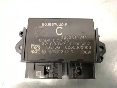 Peça sobressalente para automóvel em segunda mão módulo eletrônico por mazda 3 fastback (bp) 2.0 skyactiv-g m hybrid referências oem iam b0j967uu0f 0263014744 bosch 