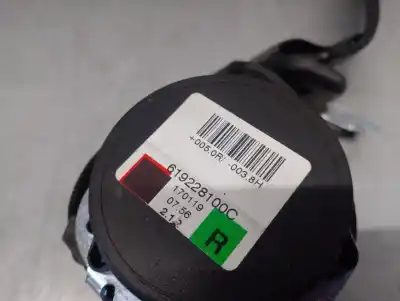 Автозапчастина б/у задній правий ремін безпеки для opel zafira tourer c (p12) 1.6 cdti (75) посилання на oem iam 619228100c  198267