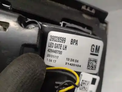 Автозапчастина б/у лівий ход ліхар для opel zafira tourer c (p12) 1.6 cdti (75) посилання на oem iam 39028599  13292358