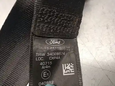 Second-hand car spare part rear right seat belt for ford fiesta vi (cb1, ccn) 1.6 tdci oem iam references 8v51a611b68 34028574 trw 1814664