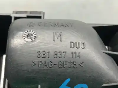 Pezzo di ricambio per auto di seconda mano maniglia interna anteriore destra per vw passat b5 (3b2) 1.9 tdi riferimenti oem iam 3b1837114  