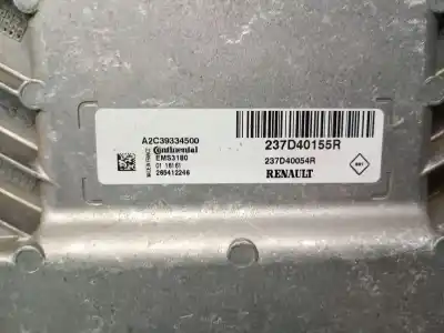 Second-hand car spare part ecu engine control for renault zoe (bfm_) zoe oem iam references 237d40155r  237d40155r