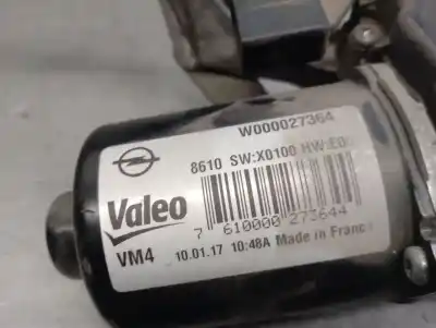 Автозапчастина б/у двигатель передніх склоочисників для opel zafira tourer c (p12) 1.6 cdti (75) посилання на oem iam 13468742  1272135