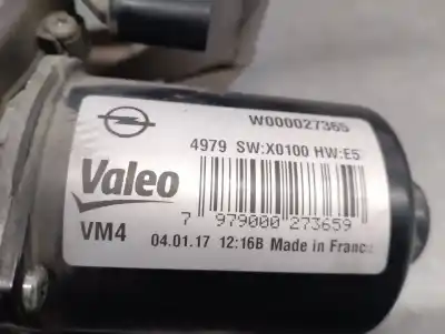 Second-hand car spare part front windshield wiper motor for opel zafira tourer c (p12) 1.6 cdti (75) oem iam references 13468743  1272136
