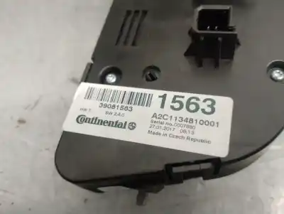 Автозапчастина б/у клімат-контроль для opel zafira tourer c (p12) 1.6 cdti (75) посилання на oem iam 39081563  39081563