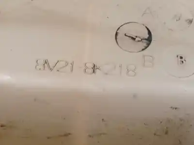 Second-hand car spare part coolant expansion tank for ford fiesta (cb1) motor 1.6 ltr. - 70 kw tdci cat oem iam references 8v218k218 n05001a200 