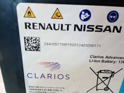 Автозапчастина б/у аккумулятор для renault captur ii (hf_) tce 155 (hfmn) посилання на oem iam 244109775r  244104110r