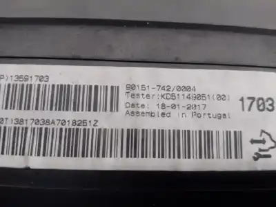 Автозапчасти б/у электронный модуль за opel zafira tourer c (p12) 1.6 cdti (75) ссылки oem iam 13591703  