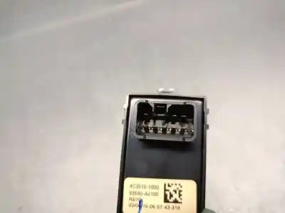 Second-hand car spare part right front power window switch for kia cee'd (jd) 1.6 crdi 136 oem iam references 93580a2100  93580a2100wk
