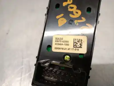 Second-hand car spare part left front power window switch for kia cee'd (jd) 1.6 crdi 136 oem iam references 93570a2300  93570a2300wk