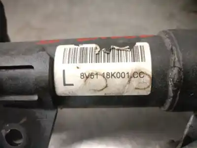 Автозапчастина б/у амортизатор передній лівий для ford fiesta (cb1) motor 1.6 ltr. - 70 kw tdci cat посилання на oem iam 8v6118k001cc  1713958