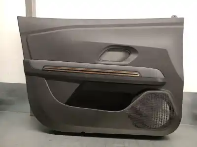 Peça sobressalente para automóvel em segunda mão forra / revestimento da porta dianteira esquerda por dacia sandero iii 1.0 tce 90 referências oem iam 809014757r