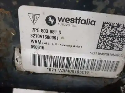 Автозапчастина б/у приціпний приціп для porsche cayenne (92a) 4.2 s diesel посилання на oem iam 7p5803881d  95872200510