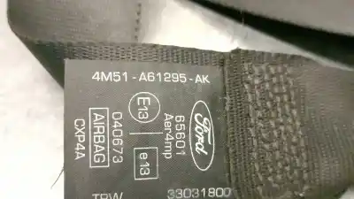 Автозапчастина б/у передній лівий ремін безпеки для ford focus ii (da_, hcp, dp) 2.0 tdci посилання на oem iam 4m51a61295ak  1480174