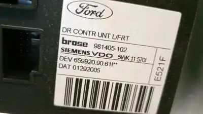 Second-hand car spare part driver left window regulator for ford focus ii (da_, hcp, dp) 2.0 tdci oem iam references 4m51a203a29mh 5wk115701 siemens vdo 1430347