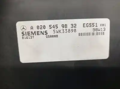 Pièce détachée automobile d'occasion boitier de commande boîte de vitesse automatique pour mercedes clase e (w210) e 320 (210.065) références oem iam a0205459832 5wk33898 siemens 