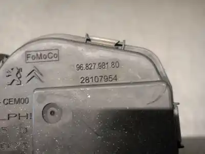 Автозапчастина б/у коробка метелика для ford fiesta (cb1) motor 1.6 ltr. - 70 kw tdci cat посилання на oem iam 9682798180  1716693