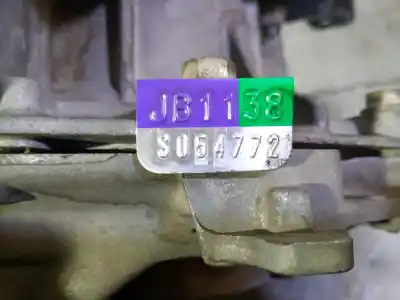 Second-hand car spare part gearbox for renault clio i (b/c57_, 5/357_) 1.2 (5/357y, 5/357k) oem iam references jb1138 s054772 7701352459