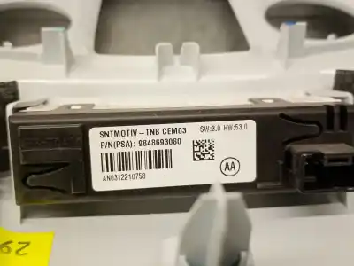 Автозапчасти б/у многофункциональный дисплей за peugeot 2008 ii (ud_, us_, uy_, uk_) 1.5 bluehdi 110 (udyhsk) ссылки oem iam 9848693080  9848693080