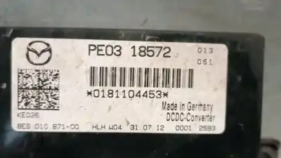 Second-hand car spare part power management control unit for mazda cx-5 (ke, gh) 2.2 d (ke2fw) oem iam references pe0318572 8es01087100 