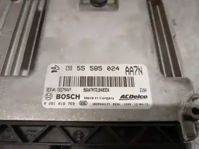 Автозапчасти б/у блок управления двигателем за opel zafira tourer c (p12) 2.0 cdti (75) ссылки oem iam 55585024 0281018769 bosch 